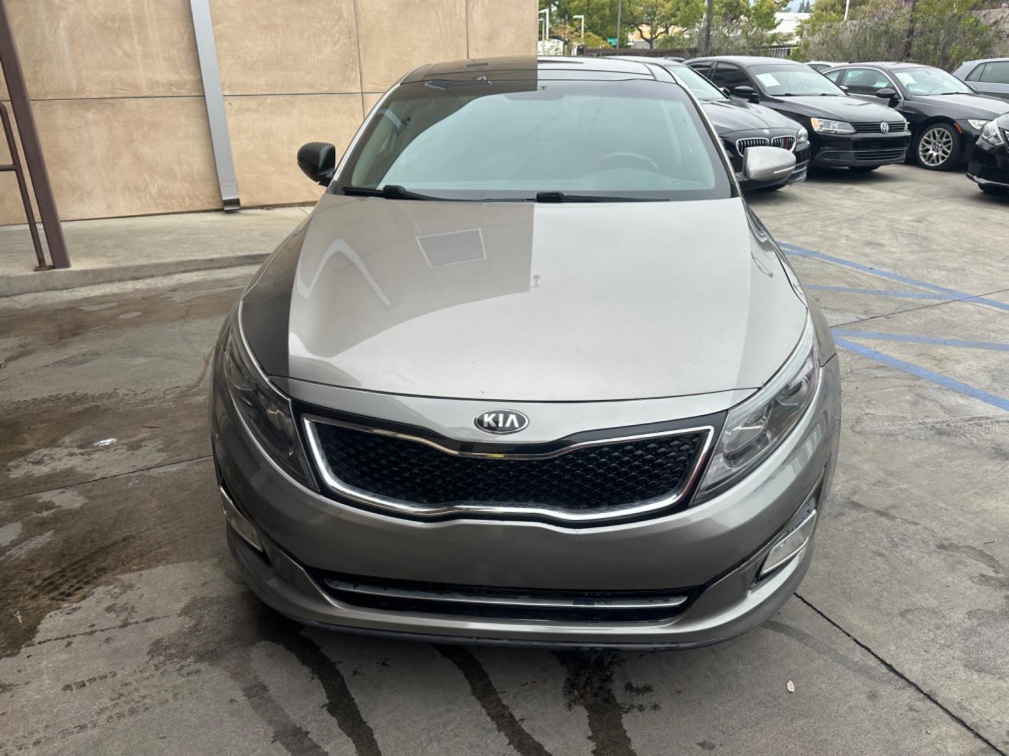 2014 Gray /BLACK Kia Optima SX Turbo (5XXGR4A62EG) with an 2.0L L4 DOHC 16V TURBO engine, 6-Speed Automatic transmission, located at 30 S. Berkeley Avenue, Pasadena, CA, 91107, (626) 248-7567, 34.145447, -118.109398 - New tires! Moon Roof! Nice Interior! Looks and drives good! Bad credit? We can help! We are the bank. All our cars are thoroughly inspected and reconditioned by our technicians. FREE CARFAX report. Stop by or call to speak with our friendly staff. Whether you have bad credit, no credit, bankruptcy, - Photo#7